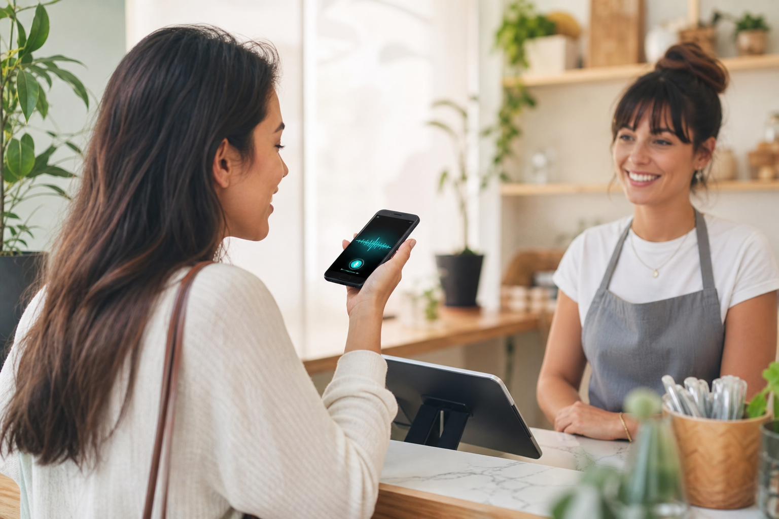 Customer sharing feedback on SurvX